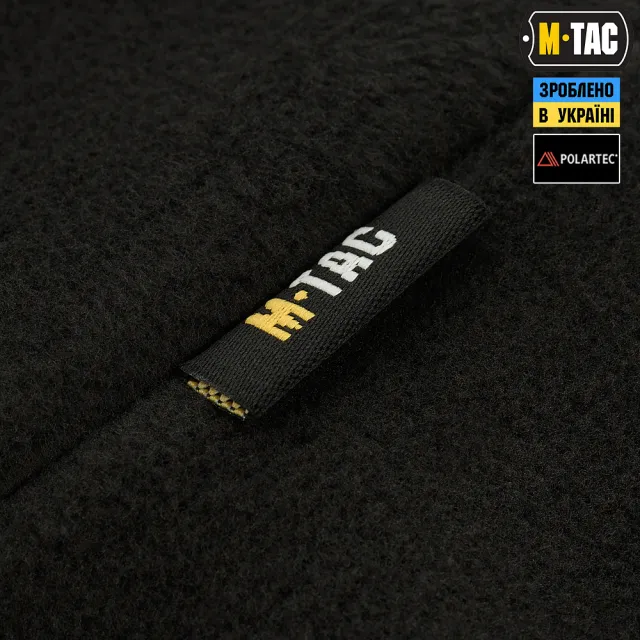 5 - Шапка флісова M-Tac Watch Cap Polartec. Чорний