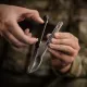 9 - Набір столових приборів M-Tac роз'ємний (ложка+виделка+ніж). Чорний