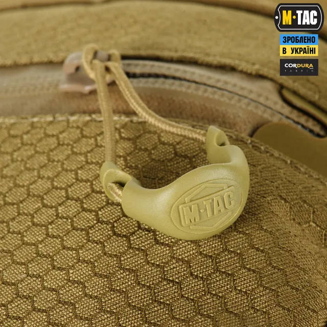 6 - Сумка через плече M-Tac Cross Bag Elite Hex. Койот
