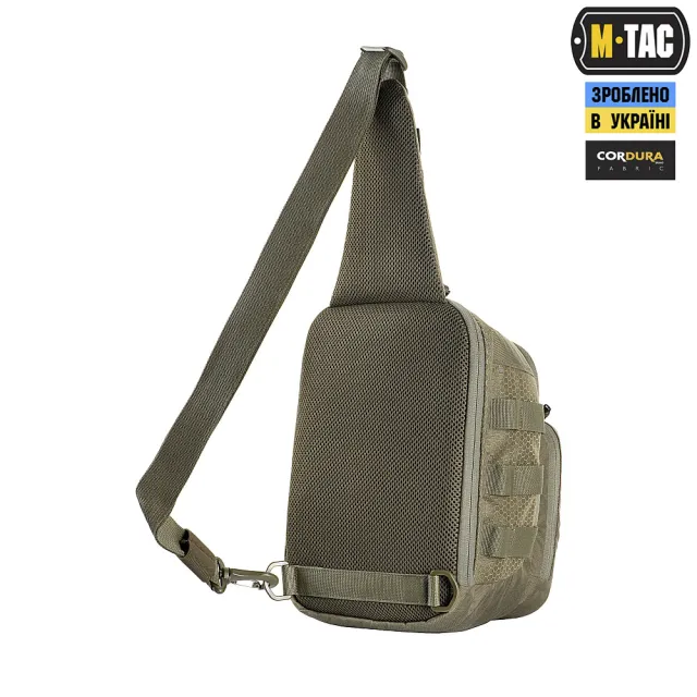 2 - Сумка через плече M-Tac Cross Bag Elite Hex. Олива