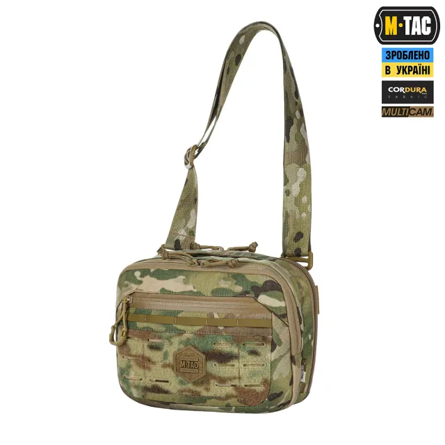 4 - Сумка через плече M-Tac EDC Bag Elite. Мультикам