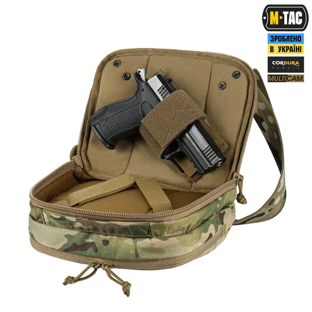 7 - Сумка через плече M-Tac EDC Bag Elite. Мультикам