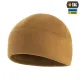 3 - Шапка флісова M-Tac Watch Cap Elite із Slimtex. Койот