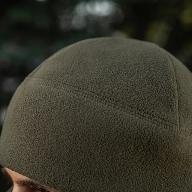 7 - Шапка флисовая M-Tac Watch Cap Elite из Slimtex. Хаки