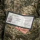 9 - Обложка на удостоверение Участник Боевых Действий (УБД) M-Tac Череп. Черный