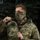 8 - Флісовий баф, шарф M-Tac Elite Fleece анатомічний з затяжкою. Мультикам