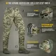 15 - Штани M-Tac Aggressor Gen.II ріп-стоп. Піксель