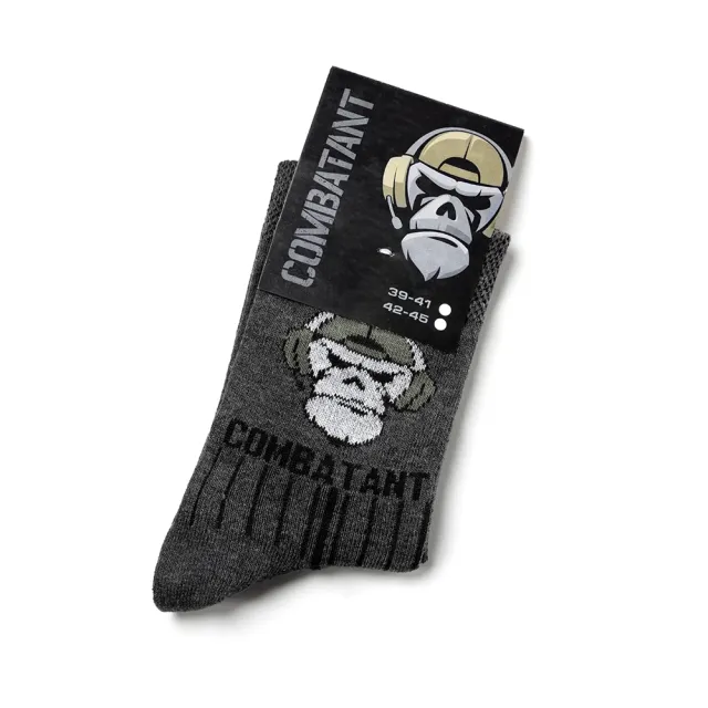 6 - Носки трекинговые Combatant Patrol Core Mid Summer. Серый