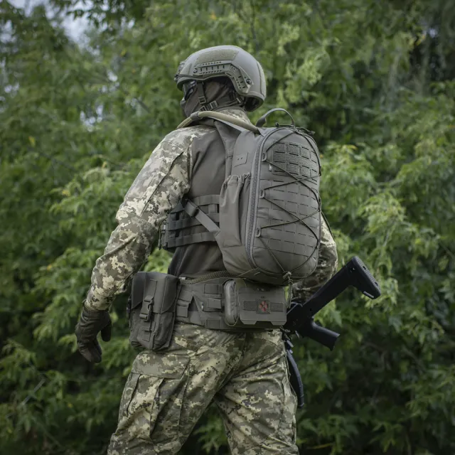 3 - Тактичний рюкзак M-Tac Sturm Elite 15л. Олива