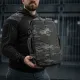 5 - Тактичний рюкзак M-Tac Sturm Elite з ергономічними лямками. Чорний мультикам