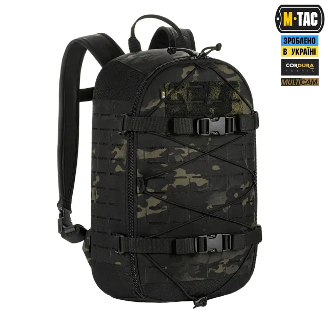 23 - Тактичний рюкзак M-Tac Sturm Elite з ергономічними лямками X-Large Elite Gen.II. Чорний мультикам