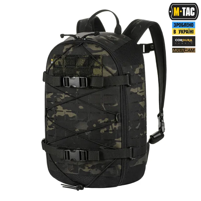 1 - Тактичний рюкзак M-Tac Sturm Elite з ергономічними лямками X-Large Elite Gen.II. Чорний мультикам