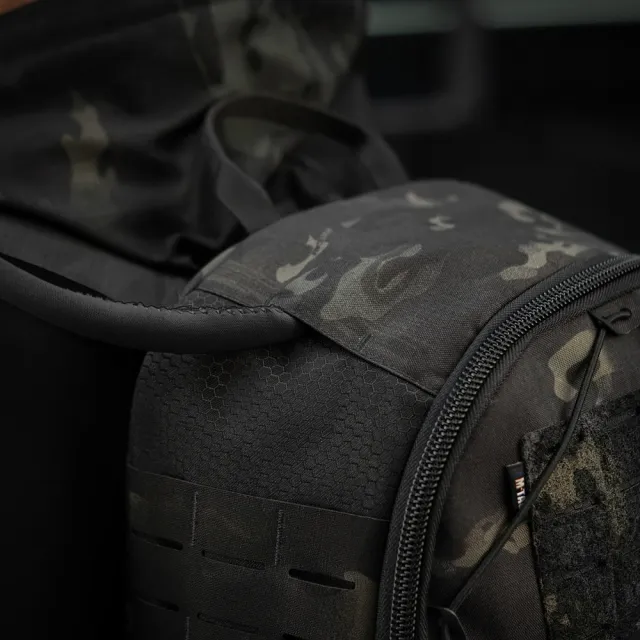 16 - Тактичний рюкзак M-Tac Sturm Elite з ергономічними лямками X-Large Elite Gen.II. Чорний мультикам