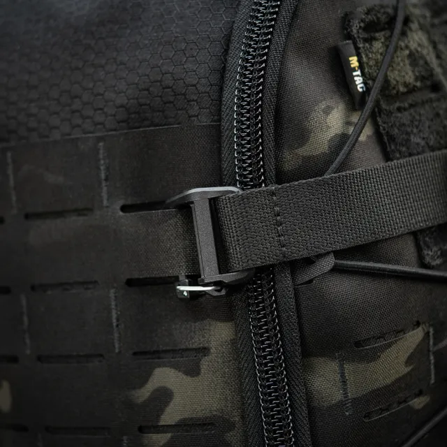 2 - Тактичний рюкзак M-Tac Sturm Elite з ергономічними лямками X-Large Elite Gen.II. Чорний мультикам