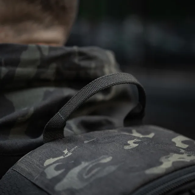 13 - Тактичний рюкзак M-Tac Sturm Elite з ергономічними лямками X-Large Elite Gen.II. Чорний мультикам