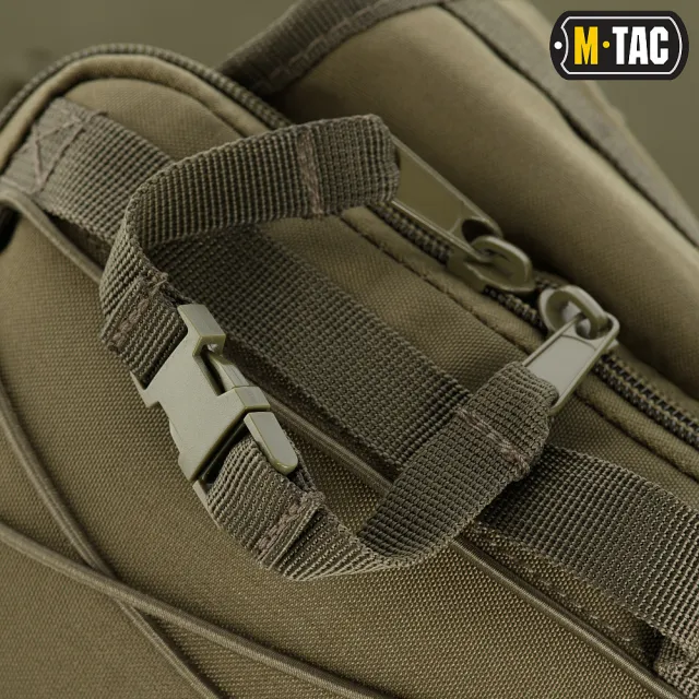 2 - Рюкзак M-Tac Armadillo з однією лямкою. Олива