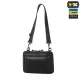 1 - Тактична сумка M-Tac Admin Bag Medium Elite Hex з липучкою. Чорний