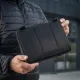 6 - Тактична сумка M-Tac Admin Bag Medium Elite Hex з липучкою. Чорний