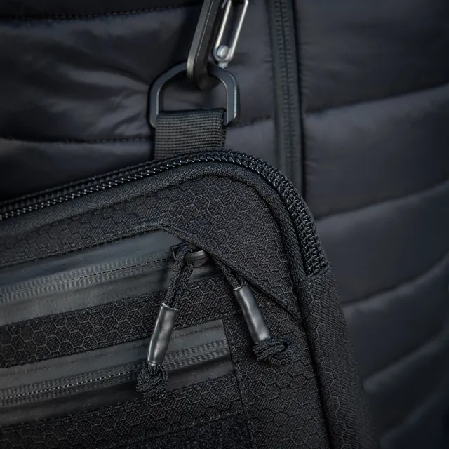 5 - Тактична сумка M-Tac Admin Bag Medium Elite Hex з липучкою. Чорний