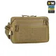 22 - Тактична сумка M-Tac Admin Bag Medium Elite Hex з липучкою. Койот