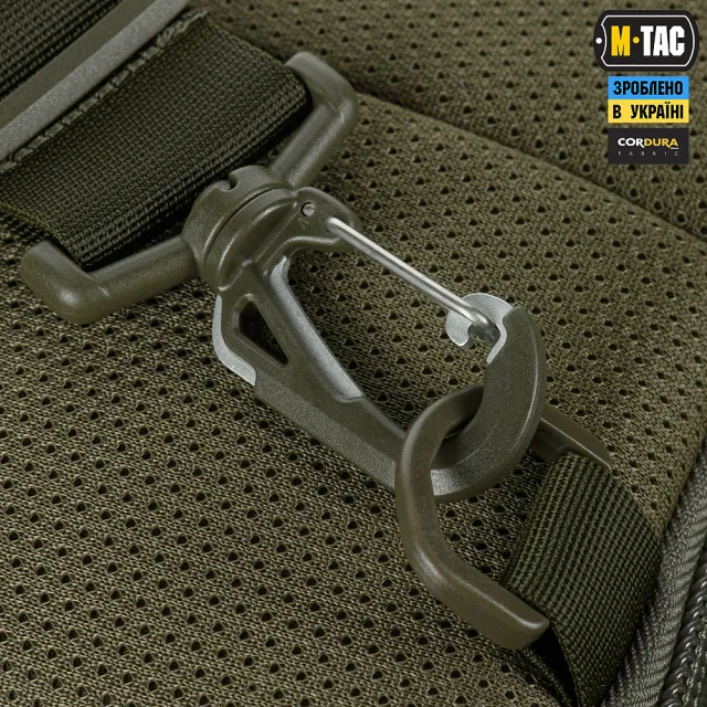 12 - Тактична сумка M-Tac Admin Bag Medium Elite Hex з липучкою. Олива