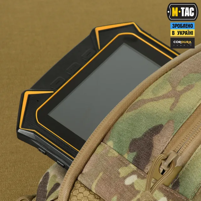6 - Сумка через плече M-Tac Sphaera Hex Hardsling Bag Elite Large з липучкою. Мультикам