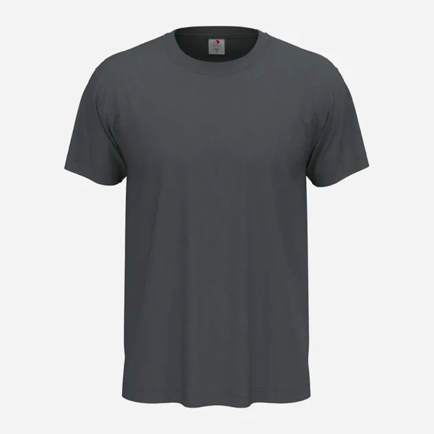 1 - Футболка мужская Stedman Classic-T хлопок. Графит
