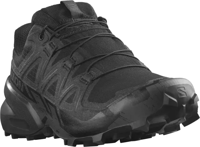 2 - Кроссовки тактические Salomon Speedcross 6 Forces. Черный
