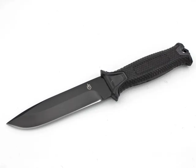2 - Нож охотничий Gerber Bear Grylls 539-5. Черный