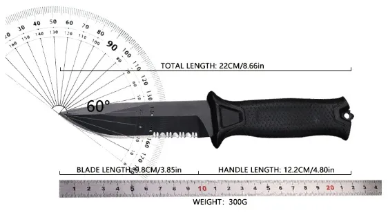 3 - Нож охотничий Gerber Bear Grylls 539-5. Черный