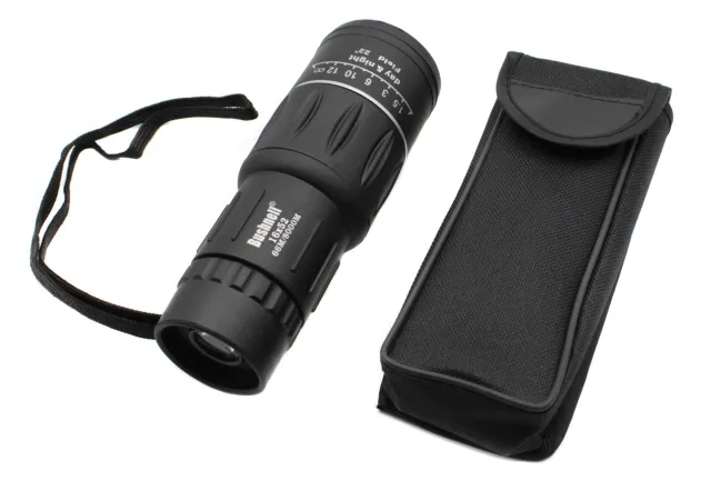 1 - Монокль Bushnell 4502 16x52 с чехлом. Черный