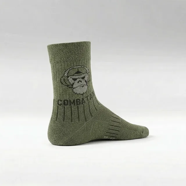 5 - Носки трекинговые Combatant Patrol Core Mid Summer. Хаки