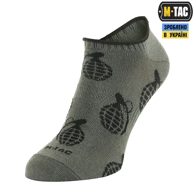 1 - Носки M-Tac летние легкие Grenades. Олива