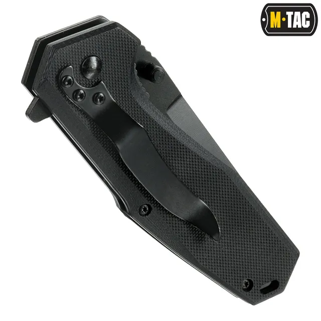 4 - Нож складной M-TAC Type 5. Черный