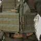 9 - Плитоноска женская Warmor gen.3 FL SPECPROM (for Ladies). Без подсумков. С быстрым боковым и верхним сбросом (без плит). Олива