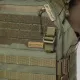 10 - Плитоноска женская Warmor gen.3 FL SPECPROM (for Ladies). Без подсумков. С быстрым боковым и верхним сбросом (без плит). Олива