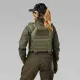 11 - Плитоноска женская Warmor gen.3 FL SPECPROM (for Ladies). Без подсумков. С быстрым боковым и верхним сбросом (без плит). Олива