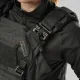 8 - Плитоноска женская Warmor gen.3 FL SPECPROM (for Ladies). Без подсумков. С быстрым боковым и верхним сбросом (без плит). Черный