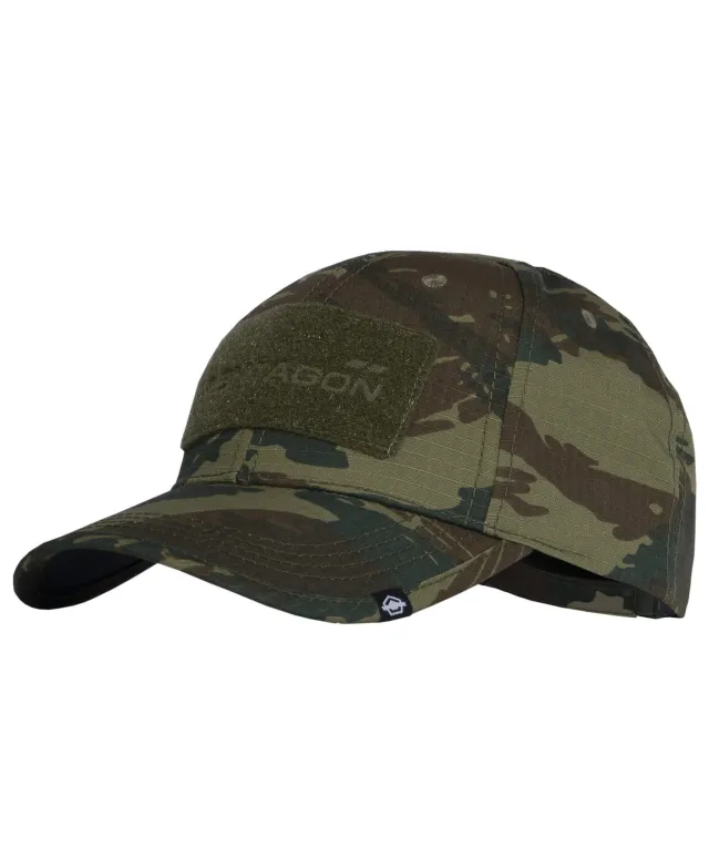 1 - Кепка тактична Pentagon Tactical 2.0 BB. Камуфляж Greek Lizard