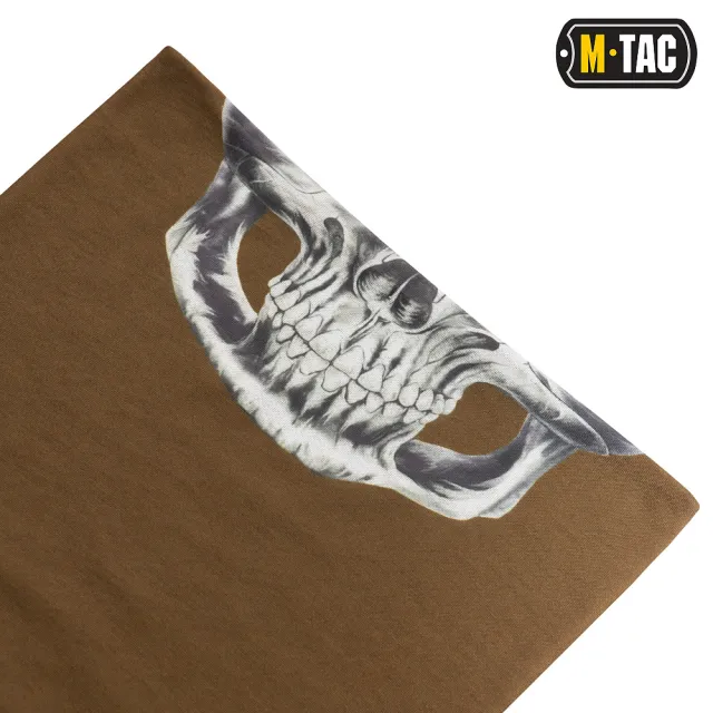 7 - Шарф-труба облегченный M-Tac Reaper Skull. Койот