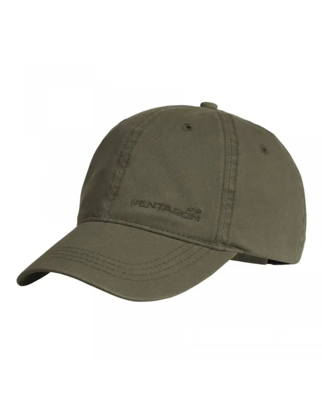 1 - Кепка Pentagon Mike twill BB. Хакі