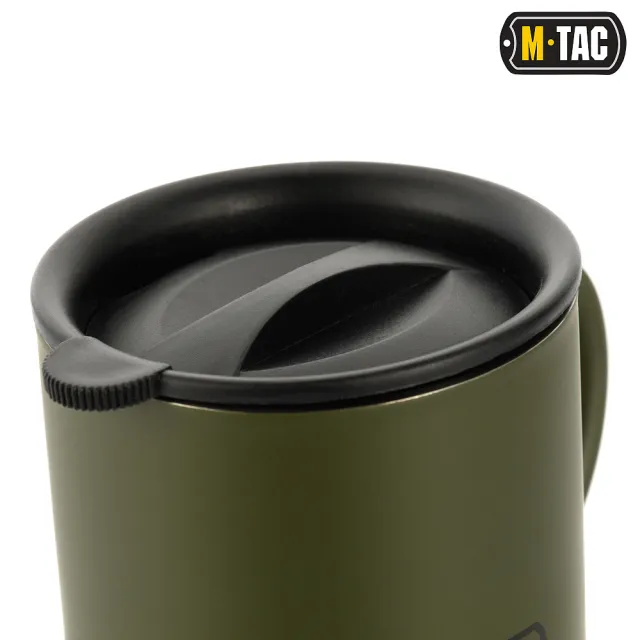 4 - Термокружка M-Tac 400 мл. Олива
