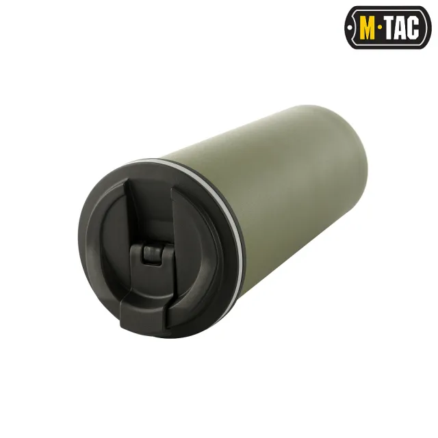 4 - Термокружка M-Tac з клапаном 450 мл. Олива