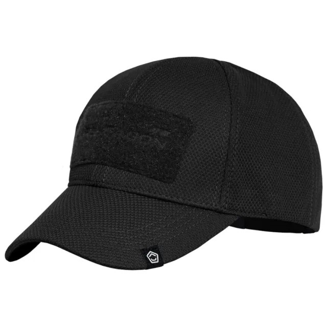1 - Кепка тактическая Pentagon Nest BB Mesh. Черный