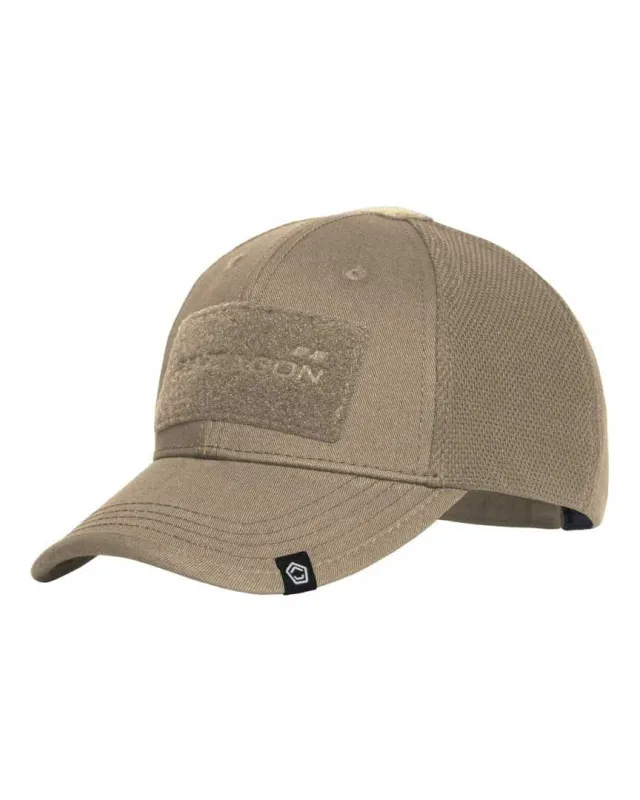1 - Кепка тактическая Pentagon Raptor BB Twill/Mesh. Хаки