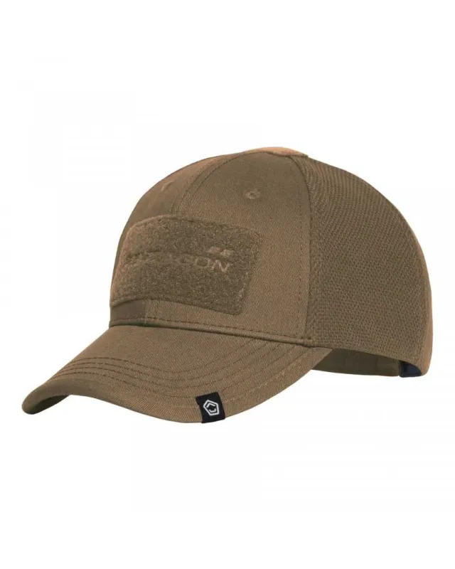 1 - Кепка тактическая Pentagon Raptor BB Twill/Mesh. Койот
