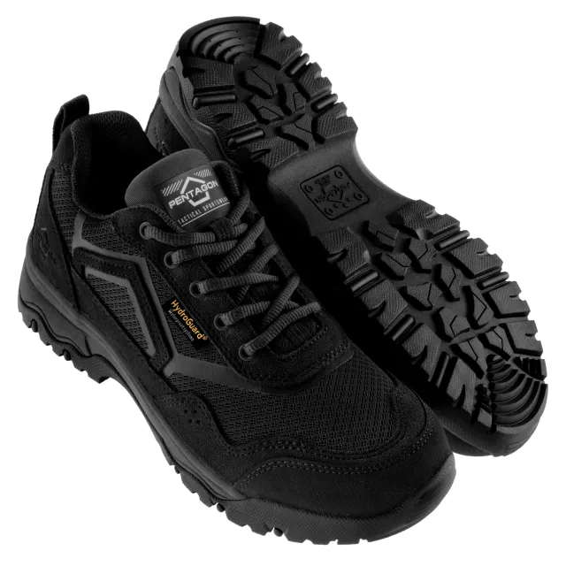 1 - Кроссовки тактические Pentagon Scorpion V2 Suede 4. Черный