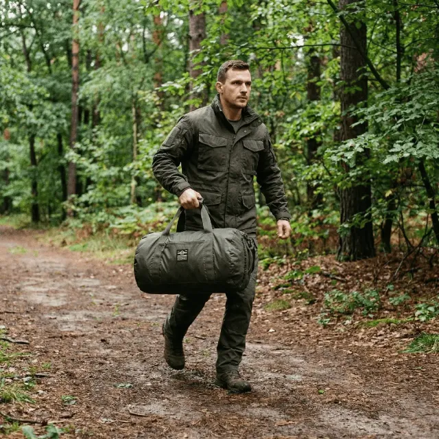 7 - Сумка Pentagon Kanon 2.0 Packable Duffle 45 л. Олива
