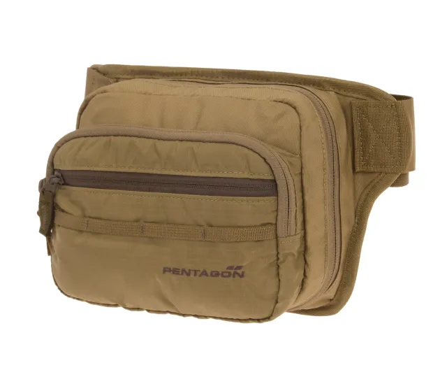 2 - Сумка на пояс Pentagon Runner Concealment Pouch Police. Койот