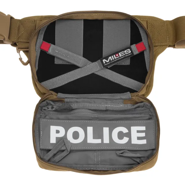4 - Сумка на пояс Pentagon Runner Concealment Pouch Police. Койот